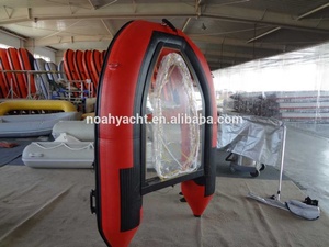 Gommoni (1,6 m-3,0 m) con Fondo <span class=keywords><strong>Trasparente</strong></span> e Tubolari in PVC - Product Image 4