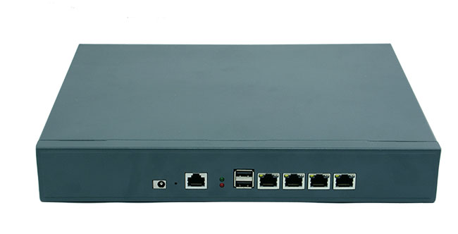 Горячей продажи маршрутизатор Брандмауэра 1U Atom D525 desktop с 4 RJ45 Gigabit Lan, брандмауэр barebone