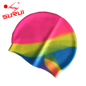 Étanche Cheveux Longs Sport Filles Latex Bonnets De Bain De <span class=keywords><strong>Natation</strong></span> Chapeau - Product Image 2