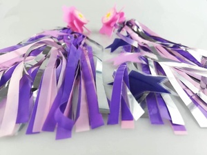 Trẻ Em Đáng Yêu Xe Đạp Phụ Kiện Thiết Kế Mới Streamer Với Blingbling Sao Đầy Màu Sắc Xe Đạp Phụ Kiện Cho Xe Đạp Đường - Product Image 6