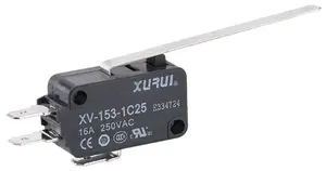 Micro-interrupteur à capteur électrique avec XV-153-1C25 à levier long