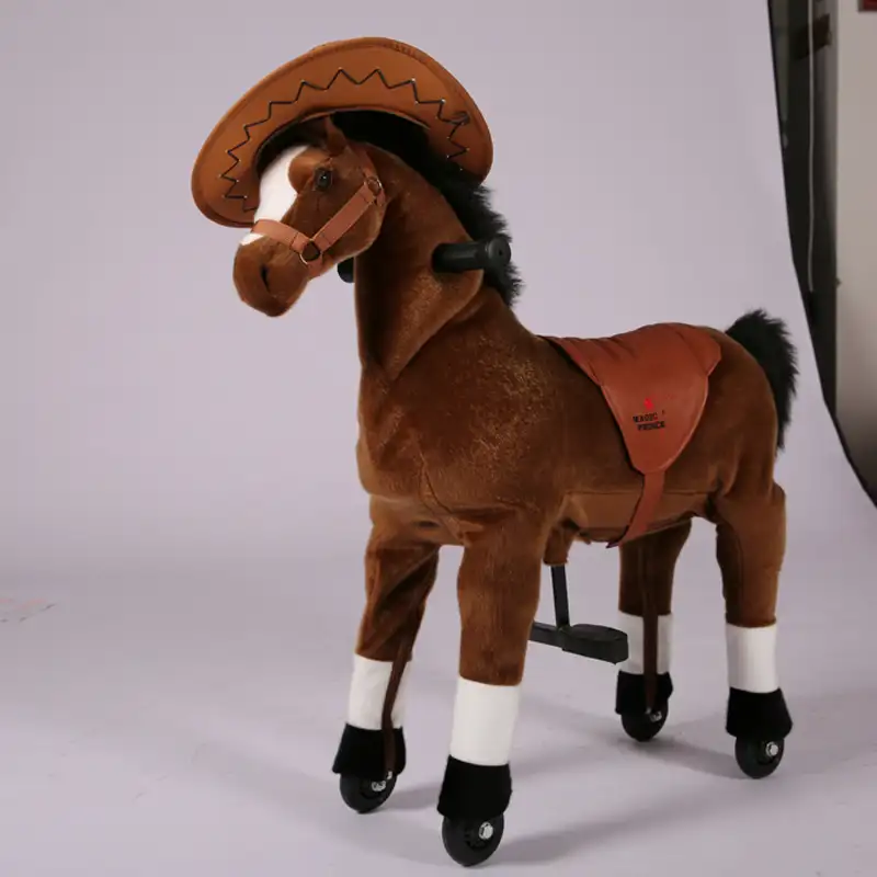 Bella grande giocattolo cavalli per la vendita, cavallo giocattolo per i bambini, giocattoli bastone cavalli per la vendita