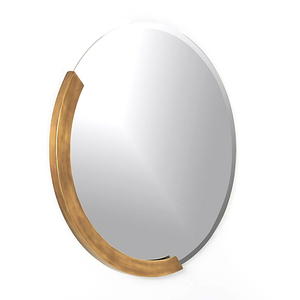 RH16010 miroirs de salle de bain chinois 24 pouces, miroir à cadre rond <span class=keywords><strong>en</strong></span> métal, miroirs de décoration <span class=keywords><strong>murale</strong></span> pour mur - Product Image 3