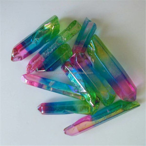 الملاك هالة الكوارتز الكريستال نقطة أكوا النسمة نقطة بالجملة - Product Image 6