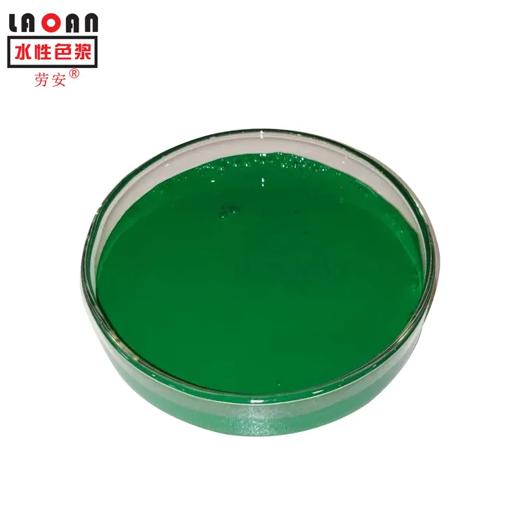 Good Chemical Stability Water Based Pigment Ink Green