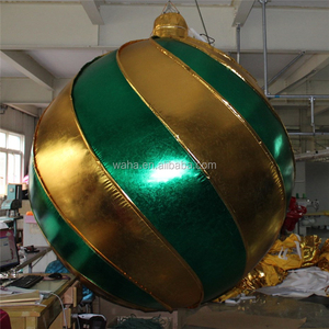 Globo Gigante Inflable Navideño Colorido, Bomba de Aire, Impresión por Transferencia Térmica, Marca <span class=keywords><strong>Waha</strong></span> - Product Image 2