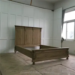 Muebles de dormitorio rey tamaño utilizado cama de la pared para la venta
