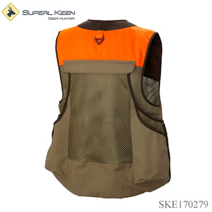 Veste de chasse en polyester et nylon orange vif pour homme, vente chaude - Product Image 2