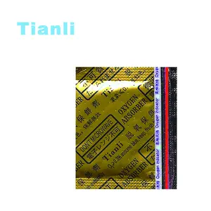 Tianli खाद्य ग्रेड वैक्यूम बैग में ऑक्सीजन सूचक के साथ ऑक्सीजन अवशोषक भंडारण पैकेट और 3 बार ऑक्सीजन अवशोषण क्षमता