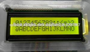 Shenzhen fabricación lcd 16 caracteres * 2 líneas Módulo LCD Baja de gastos con HSM1602C modo yellow-green/blue - Product Image 1