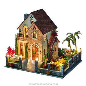 DIY juguetes nuevos <span class=keywords><strong>sylvanian</strong></span> casa construir un cuteroom muñecas casa Kit - Product Image 1