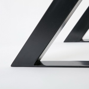 Gambe per Tavolo in Metallo Personalizzate, Forma a X, Produzione su Misura - Product Image 5