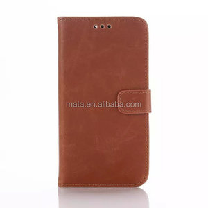 Couleur unie pu étui en cuir pour <span class=keywords><strong>MOTORALA</strong></span> X + 1, Portefeuille style cas pour MOTO X + 1 avec support - Product Image 1