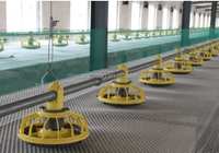 Colliers de serrage de 45mm avec vis Système de pièces de ligne d'alimentation de volaille