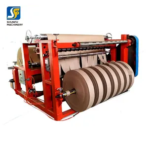 Full automatic high speed 10-200m/min kraft paper slitter for making paper core tube