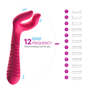 Melo Nieuwe Siliconen G Spot Stimuleren Vibrators Dildo Tepel Clip Masturberen Vibrator Volwassenen Seksspeeltjes Voor Vrouwen Mannen Paar
