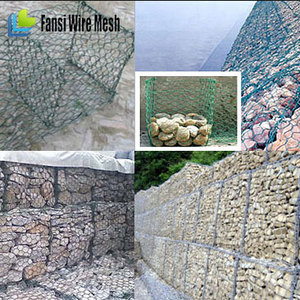 Kaynaklı gabyonlar/<span class=keywords><strong>Gabion</strong></span> taş çit Anping, Hengshui Çin Üretimi