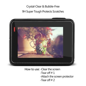 Suministro de garantía comercial, lente de cámara antiagua hidrofóbica, pantalla LCD de vidrio templado para teléfono móvil <span class=keywords><strong>Hero6</strong></span> Go Pro a prueba de agua - Product Image 5