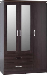 Vendita calda personalizzato di alta qualità 3 ante 2 cassetti <span class=keywords><strong>armadio</strong></span> di Design con <span class=keywords><strong>specchio</strong></span> per soggiorno appartamento - Product Image 3