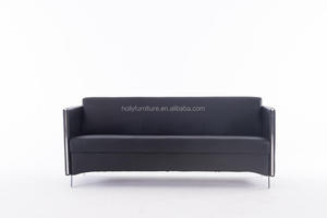 Sofá de Recepción de Oficina Contemporáneo Alex HL-8001 en Piel Sintética - Product Image 2