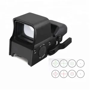 1x reflex 4 reticle models red dot for hunting easy mounting shockproof sight