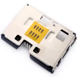 MUP 고품질 SMT 8핀 PCB 스마트 카드 커넥터, PAX S90 POS 및 베리폰 510 리더기용 - Product Image 1