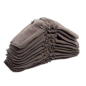 AnAnBaby Forros reutilizables lavables con refuerzos Insertos de pañales de algodón para bebés - Product Image 1