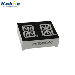 0.54 pollici <span class=keywords><strong>2</strong></span> cifre <span class=keywords><strong>14</strong></span> segmenti alfanumerico LED <span class=keywords><strong>Display</strong></span> giallo-verde anodo comune - Product Image 1