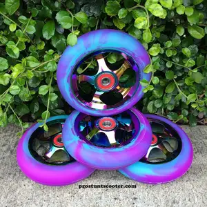 Fashional Rainbow Scooter Wheels China Manufacturer Supplier