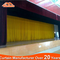 Classic Christmas Design Velvet Curtains for Living Room and Church Woven Technique for Sale