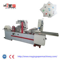 Machine à plier le papier hygiénique automatique, pour la fabrication des serviettes hygiéniques
