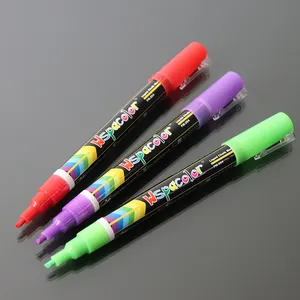 OEM Private Label 3mm Hoogtepunt Kleur Graffiti Marker voor Led Schrijfbord