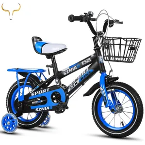 Wholesale 2 years old boy bicycle-Manufacturers wholesale children's bicycles with backseat boys and girls baby buggy 2 to 9 years old bicycles