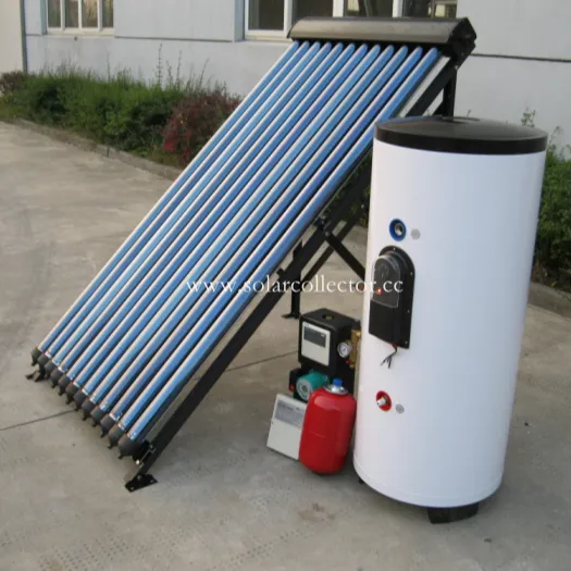 SRCC,Solar keymark approved Split Pressurized Solar Water Heater
