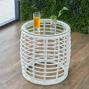 <strong>Balcony</strong> <strong>Table</strong> Wicker Outdoor Furniture Cafe <strong>Table</strong> and Chairs - Product Image 5