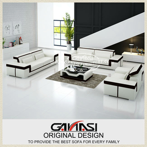 Juego de Sofás de Cuero Royal, Muebles para Arabia Saudita, Muebles Antiguos al por Mayor - Product Image 5