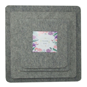 9 pouces x 12 pouces Feutrée Épais Tapis De Repassage 100% Laine Planche <span class=keywords><strong>À</strong></span> <span class=keywords><strong>Repasser</strong></span> Pressage Pad - Product Image 2