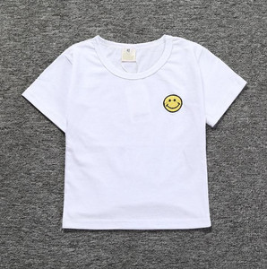 Bán Buôn Số Lượng Lớn Mua Từ Trung Quốc Sản Phẩm Trẻ Em Mùa Hè Trống Bông T Áo Sơ Mi - Product Image 3