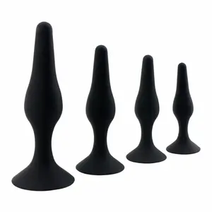 Stimulateur sexuel en silicone japonais pour massage de la prostate, jouets sexuels masculins pour fille, plug anal trois tailles pour adulte