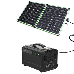 Solar Power Station 3000W/1000W/500W Lithium Generator Portable Power Station Voor Thuis Outdoor Gebruik