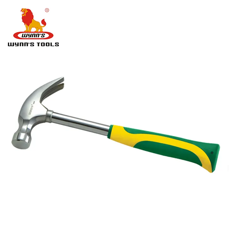 Mirror Polish Hammerhead Claw Nail Hammer with Steel Handle Carton Plastic Industrial USA Pvc Toy Plastic Hammer 1 Year,1 Year