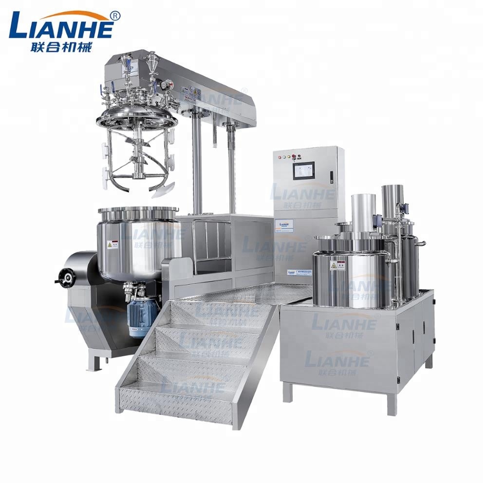 Гомогенизатор для эмульсии Lianhe, косметический крем, смеситель, машина для производства воска для удаления волос, вакуумный смеситель, эмульгатор