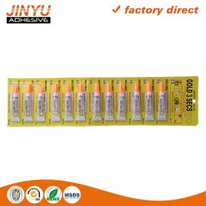Jinyu hot sale factory price oem 3 seconds quick dry 3g super glue