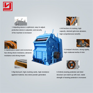 Trituradora de impacto industrial de precio bajo probada por el Gobierno de alta eficiencia, máquina de molino para triturar escoria de piedra - Product Image 2