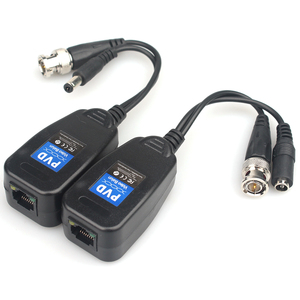New 4mp 5mp Pasive Male Sex Power hd Ahd Tvi Cvi Cvbs Cctv <strong>Wireless</strong> Pvd Rj45 Active Passive Prices Utp Video Balun Transceiver - Product Image 6