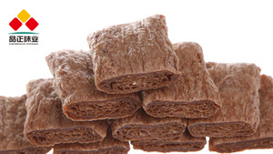 Lanche de alimentos halal temperado para vegatarian, alimentos vegetais texturizados para carne vegetal, proteína texturizada de soja tvp - Product Image 2