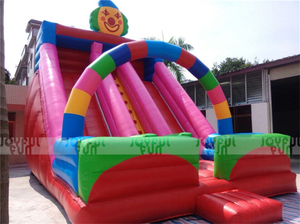 Quảng Châu Nhà Sản Xuất Đôi Làn <span class=keywords><strong>Inflatable</strong></span> Bouncer Nhảy Trượt Cho Vui Chơi Giải Trí Công Viên - Product Image 4