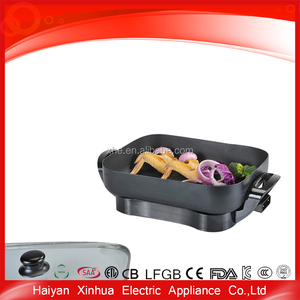 Facile à nettoyer électrique pas cher cuisine cuisson profonde casserole vol - Product Image 3