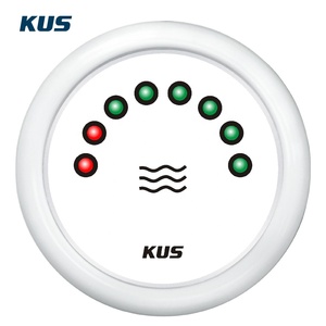 مقياس مستوى المياه KUS SEA-V Series 8 LED بقطر 52 مم للقوارب والكرفانات والمركبات الترفيهية - Product Image 5