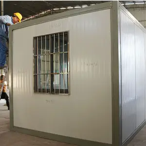 20FT 40FT contenitore ufficio hall standard 20 piedi container di trasporto ufficio ufficio contenitore per il sito di lavoro